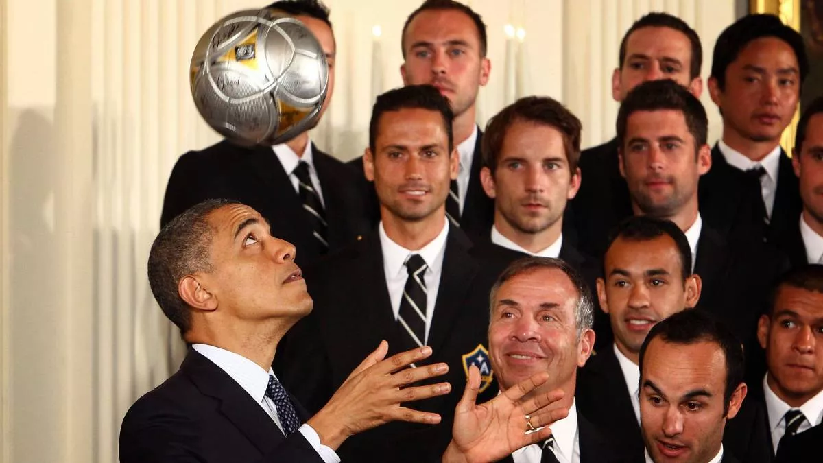 Major League Soccer - Los Angeles Galaxy - Barrack Obama