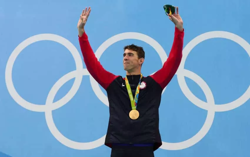 Michael Phelps.