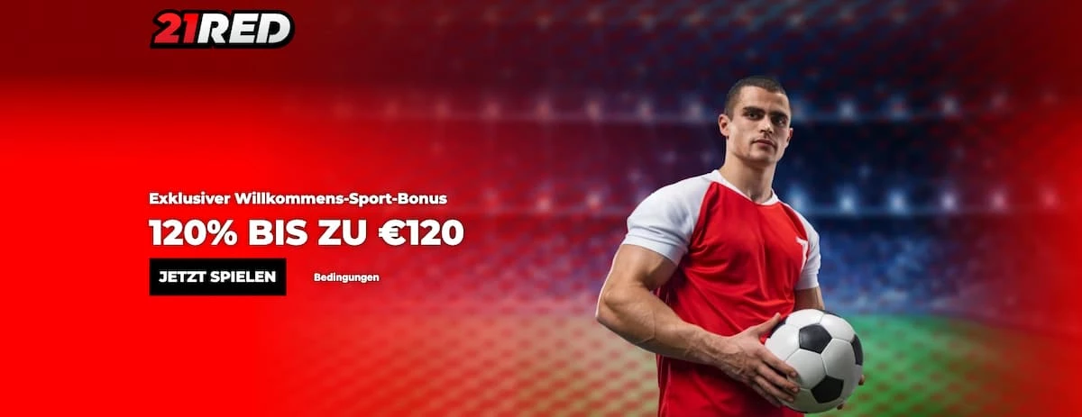 21RED Exklusiver Bonus