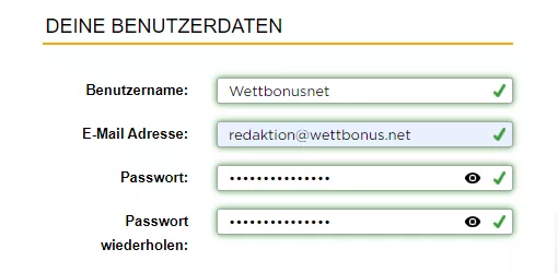Bet3000 Registrierung