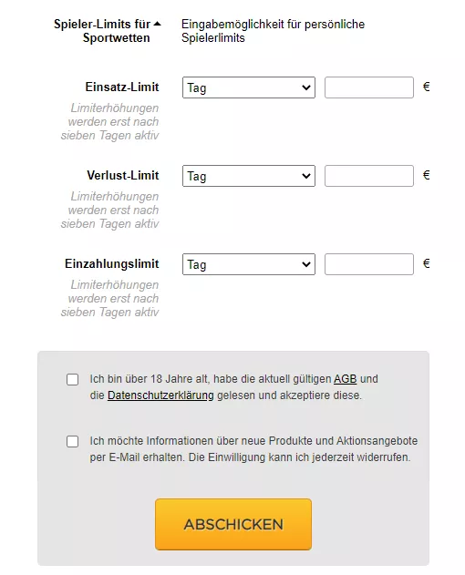 Bet3000 Limit