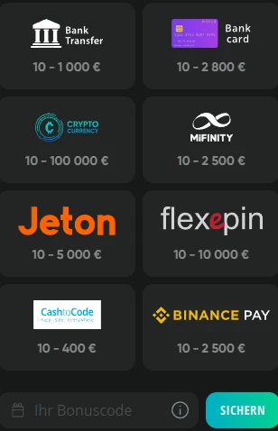 Drip Casino Einzahlung