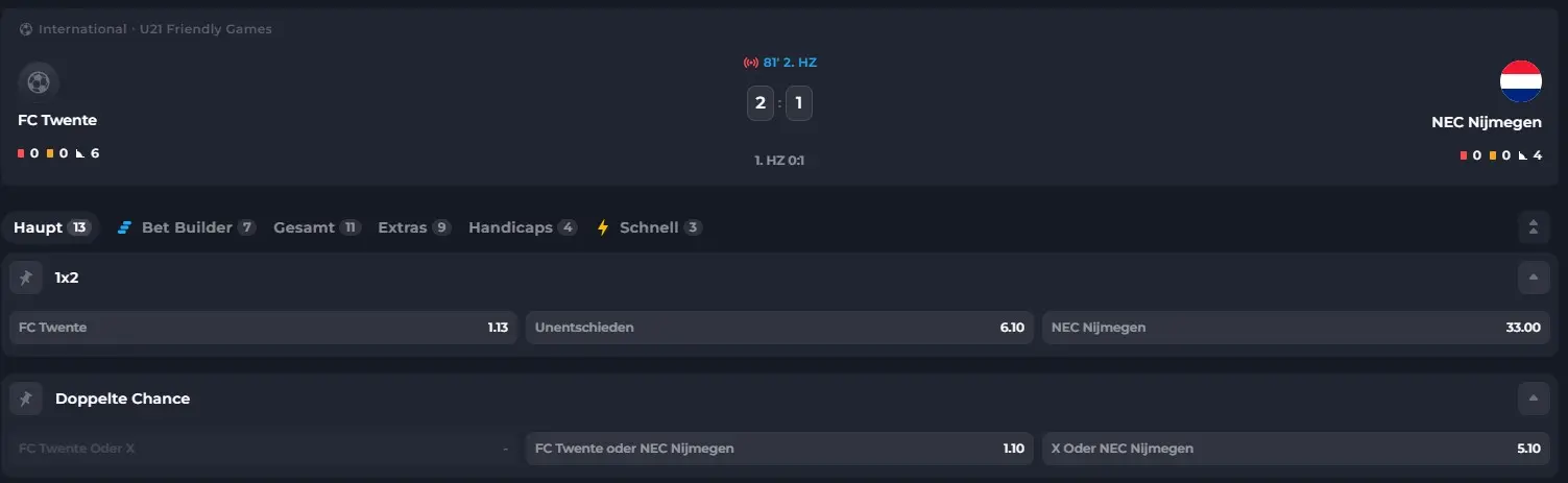 FelixSpins Livewetten