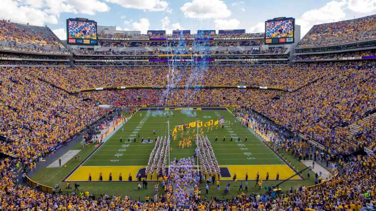 Platz 7 der größten Stadien der Welt: Tiger Stadium, USA: