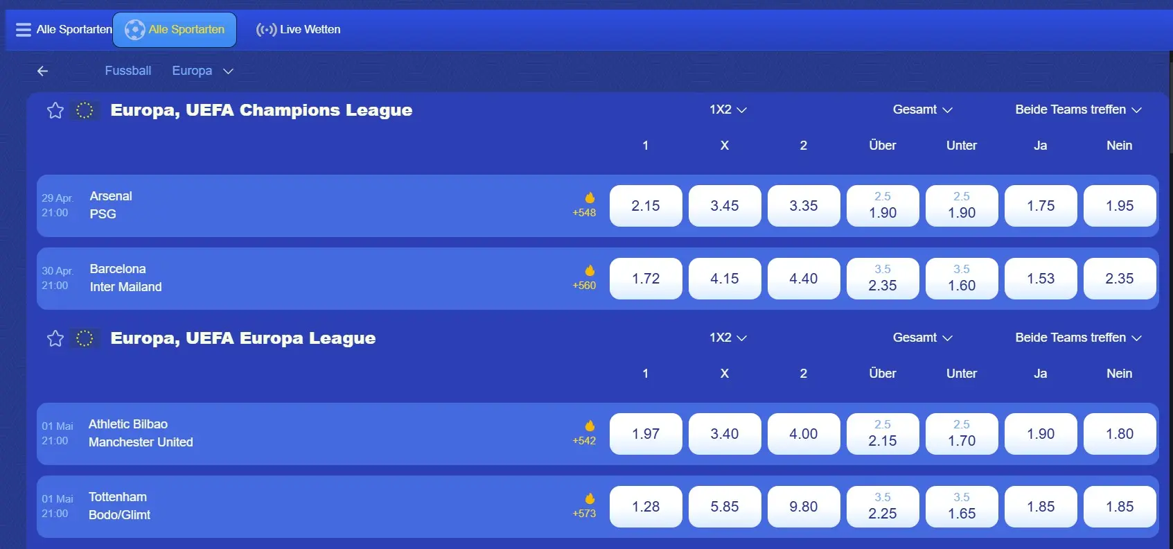 Pistolo Sportwetten