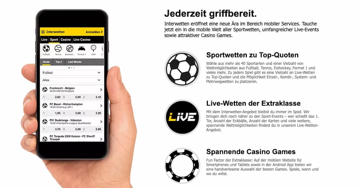 Interwetten app