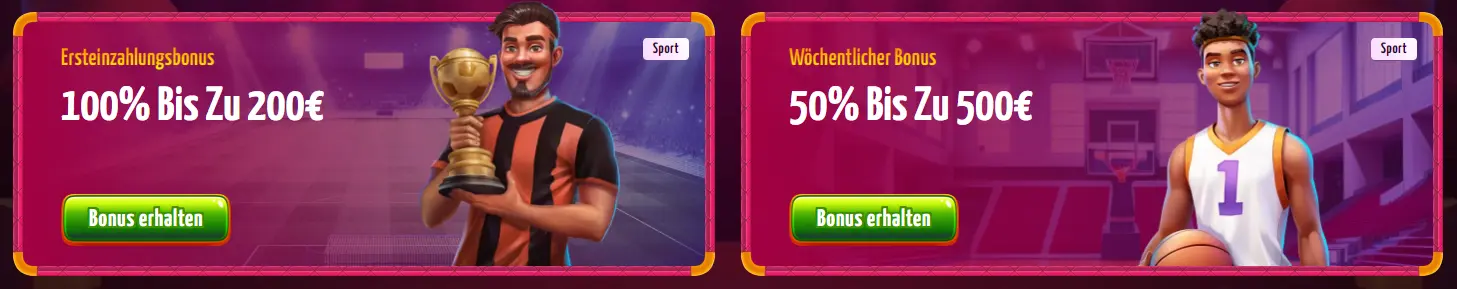 Joker 8 Willkommensbonus