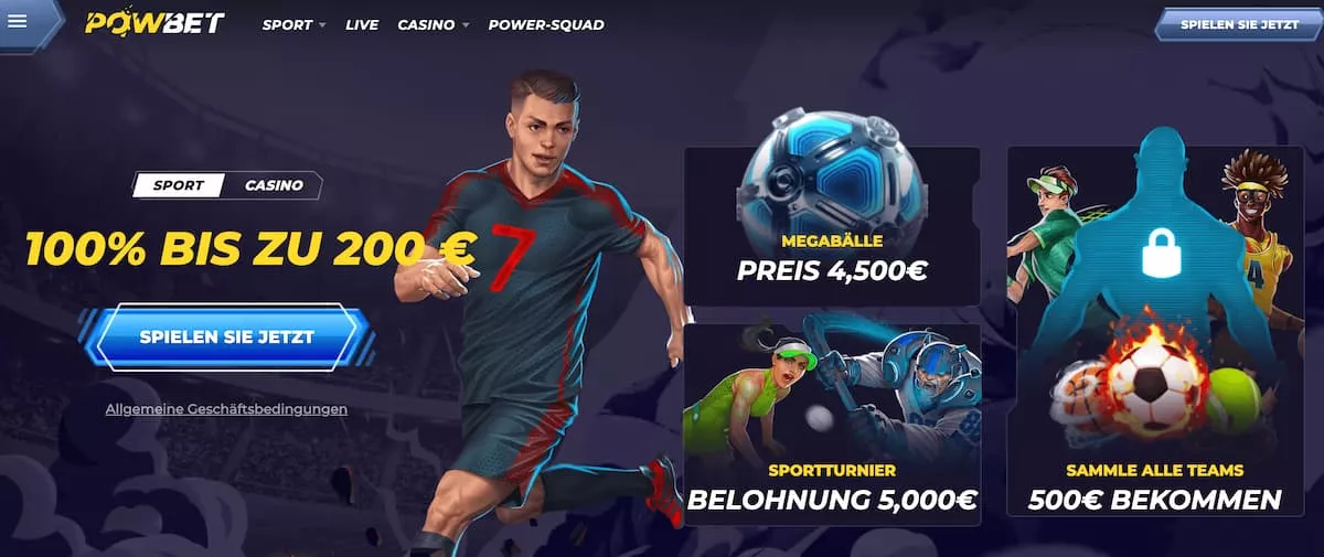 Powbet Bonus