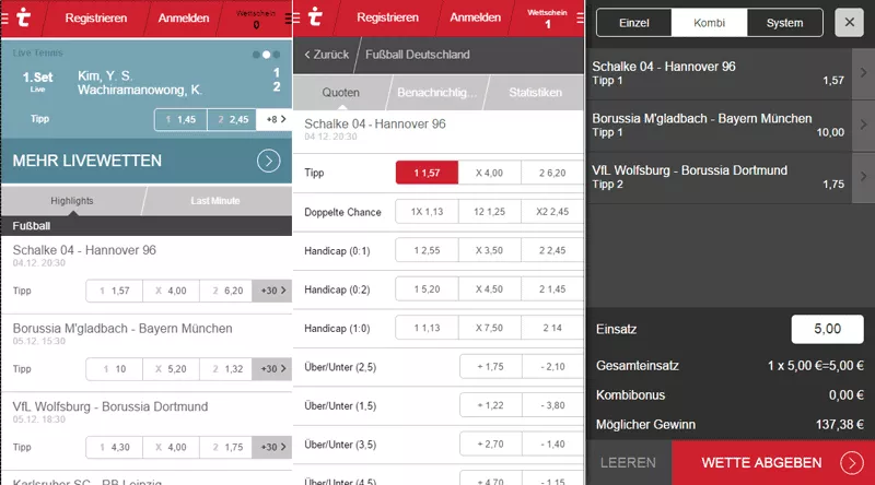 Tipico App Design