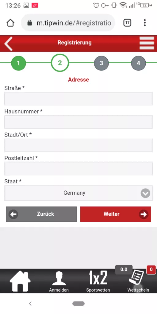 tipwin registrierung